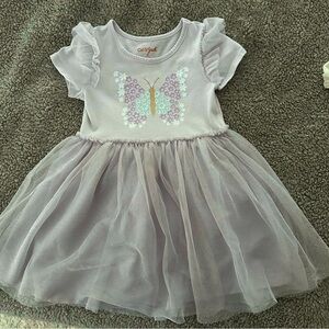Cat & Jack Lavender Butterfly Dress